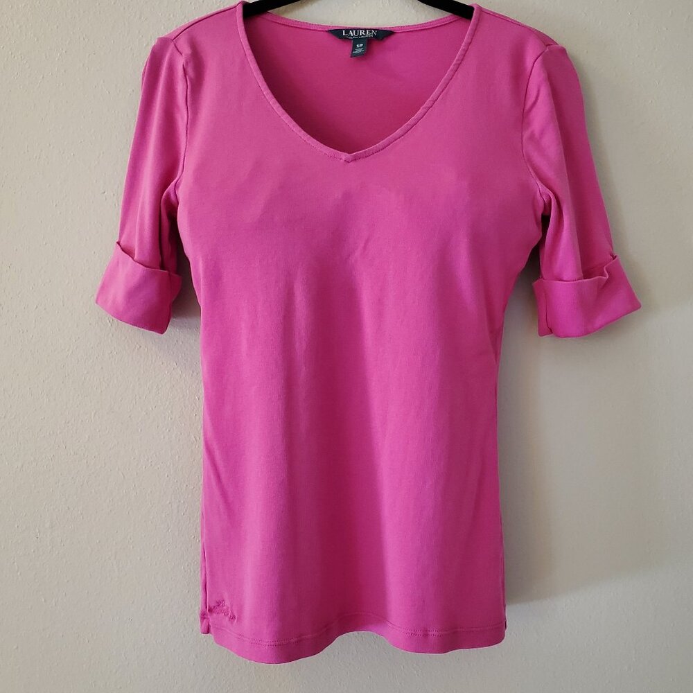 Lauren Ralph Lauren Pink Top